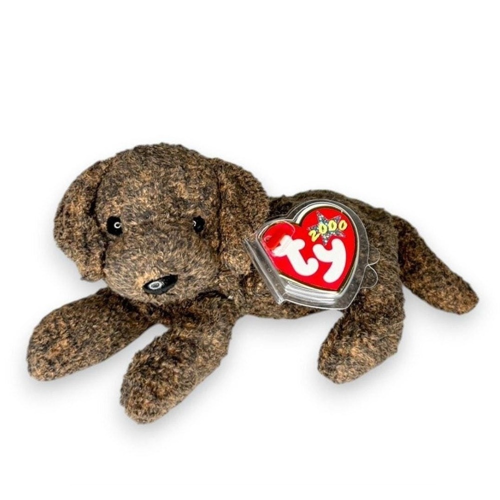 Fetcher the Labrador | Faithful Fetching Friend | Mint Heart Tag TY Beanie Baby